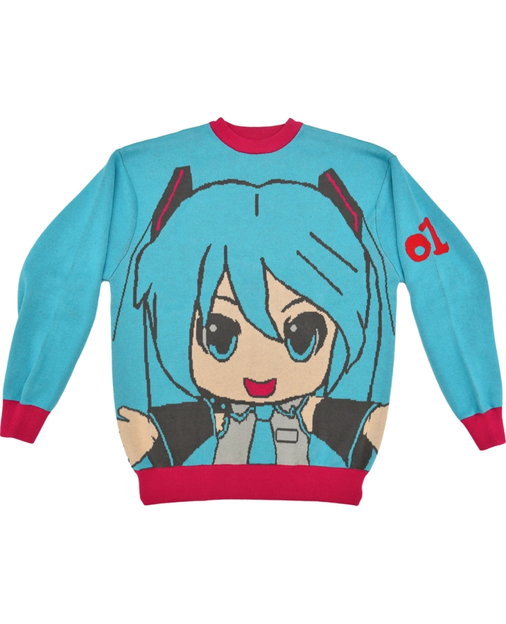 Character Vocal Series 01: Hatsune Miku Mikudayo- Knitted Sweater