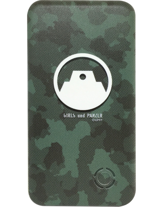 ガールズ＆パンツァー モバイルバッテリー 日本戦車道連盟