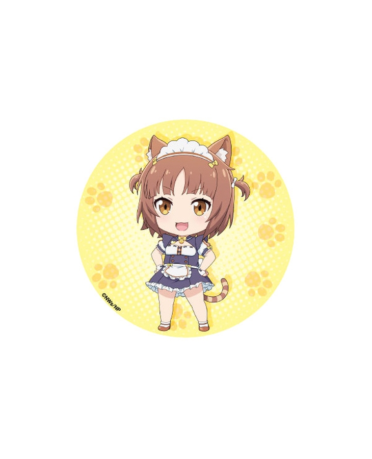 ネコぱら ねんどろいどぷらす ビッグ缶バッジ アズキ