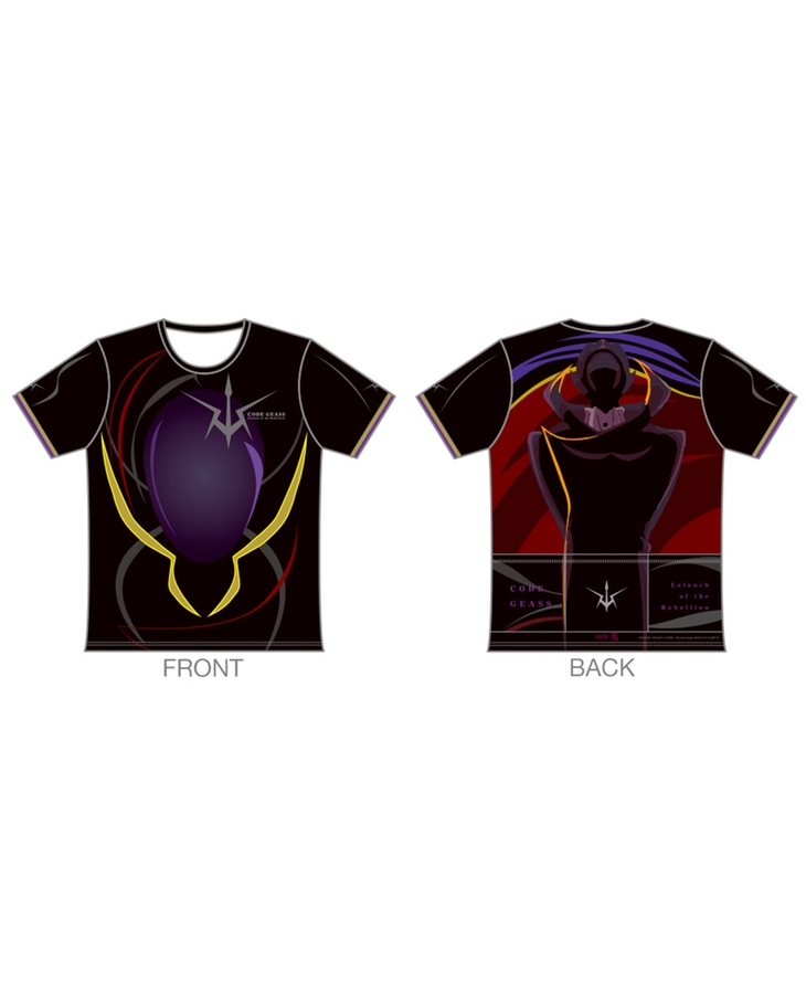 コードギアス 反逆のルルーシュ ツーリングＴシャツ【ゼロVer.】