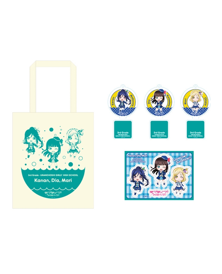 ラブライブ！サンシャイン!! ねんどろいどぷらす 3年生グッズセット