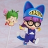 Nendoroid Arale Norimaki: Cat Ears Ver. & Gacchan