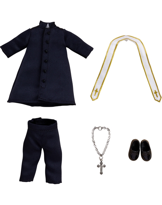 黏土娃 服裝套組 神父（再販）