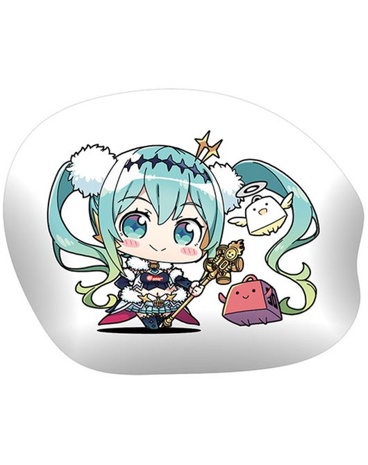 Hatsune Miku GT Project 100th Race Commemorative Art Project Art Omnibus Cushion: Racing Miku 2018 Ver. Art by Kengou Yagumo[Products which include stickers]
