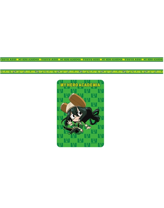 僕のヒーローアカデミア ねんどろいどぷらす カード付きネックストラップ 蛙吹梅雨