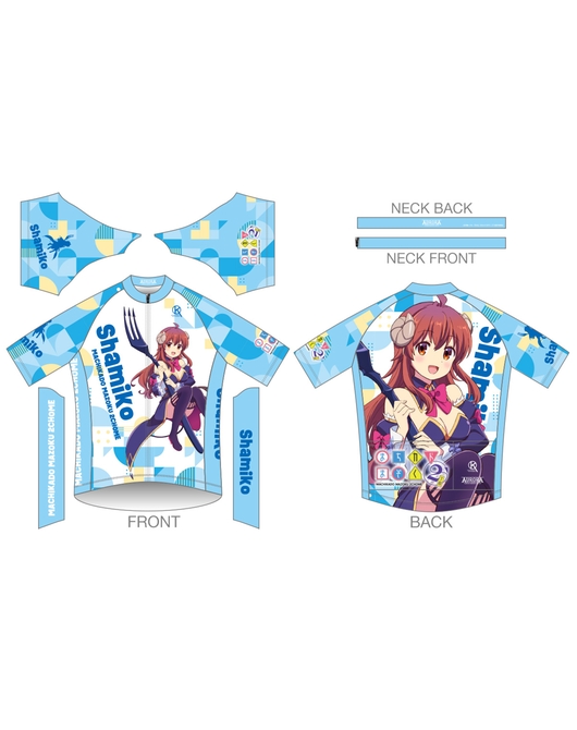 TVアニメ「まちカドまぞく 2丁目」 サイクルジャージ【シャドウミストレス優子2nd.Ver.】