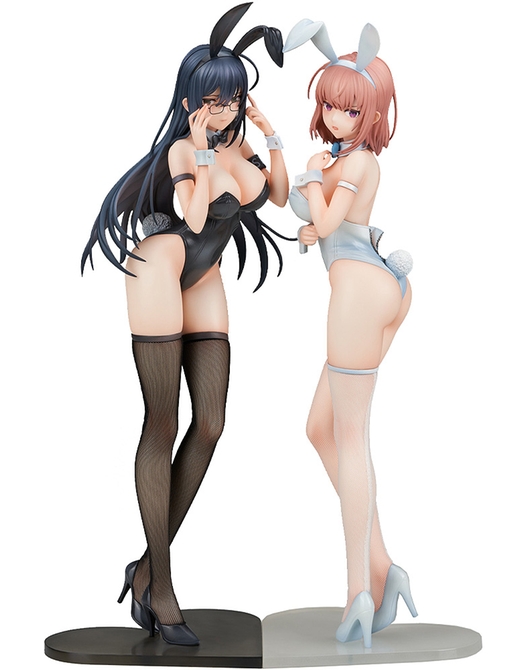 黒バニー葵＆白バニー夏芽 2体セット【特典付き】