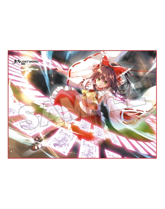東方LOSTWORD ブランケット 空を飛ぶ不思議な巫女