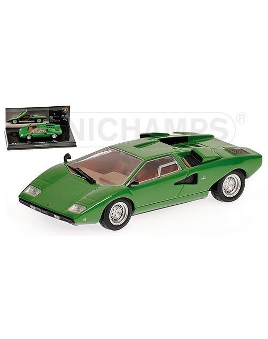 MINICHAMPS1/43スケール ランボルギーニ カウンタック LP400 1970 (グリーン) ミュージアムシリーズ