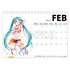 Hatsune Miku GT Project 100th Race Commemorative Art Project Art Omnibus B6 Desk Calendar[Products which include stickers]