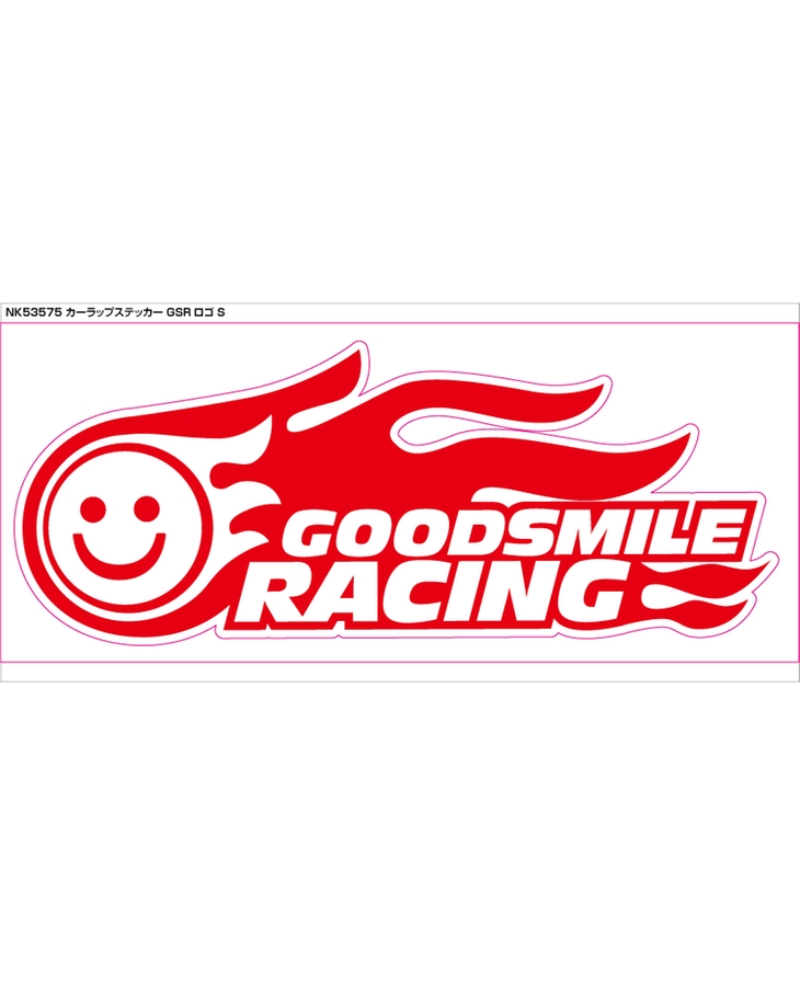 NK53575 カーラップステッカー GSR ロゴ_S（再販）