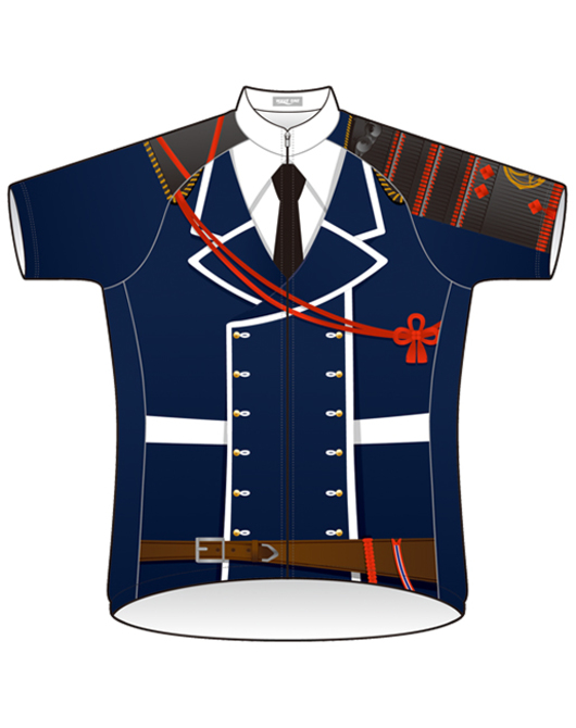 【セール】 刀剣乱舞-ONLINE-」サイクルジャージ【薬研藤四郎Ver.】／ XXL ウェア