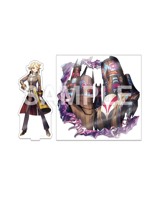 【共襲スタンプ缶バッジ対象商品】メギド72 ヴィータ＆メギド体アクリルセット 真51 プルフラス