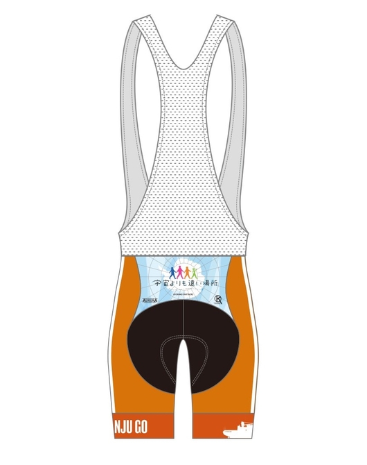 「宇宙よりも遠い場所」サイクルビブショーツ