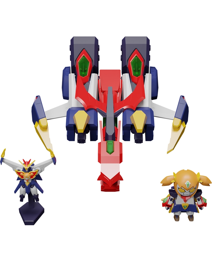 MODEROID Mega Popuko + Biggus McHugeGuy Combination Parts Set