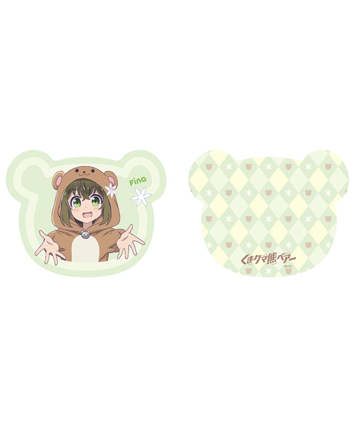 くまクマ熊ベアー 描き下ろしクッション フィナ【ブロマイドセット対象商品】