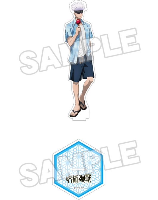 呪術廻戦 描き下ろしアクリルスタンド 五条悟