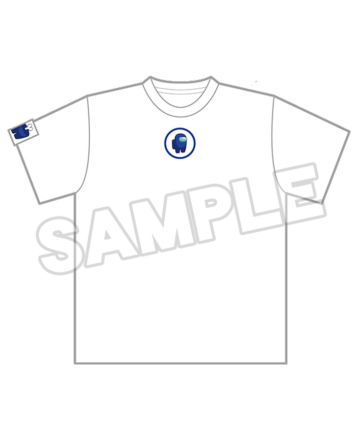 Among Us ねんどろいどぷらす Tシャツ Crewmate Blue