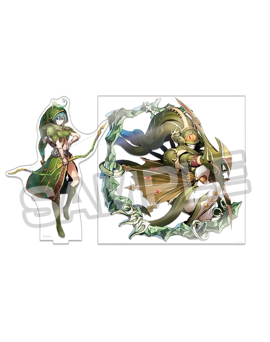 メギド72 ヴィータ＆メギド体アクリルセット 祖14 レラジェ【缶バッジ対象商品】