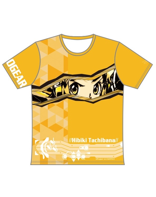 「戦姫絶唱シンフォギアＸＶ」ツーリングTシャツ【立花響Ver.】