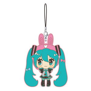 初音ミク×CuteRody ラバーストラップ ピーチver.