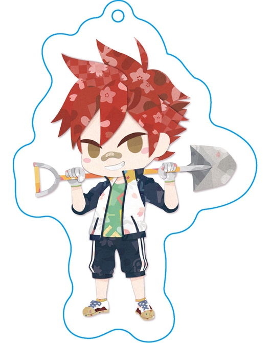 刀剣乱舞-花丸- ソフトキーチェーン 愛染国俊