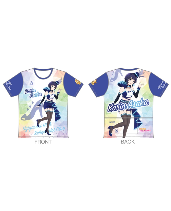 ラブライブ！虹ヶ咲学園スクールアイドル同好会 ツーリングTシャツ【朝香果林Ver.】