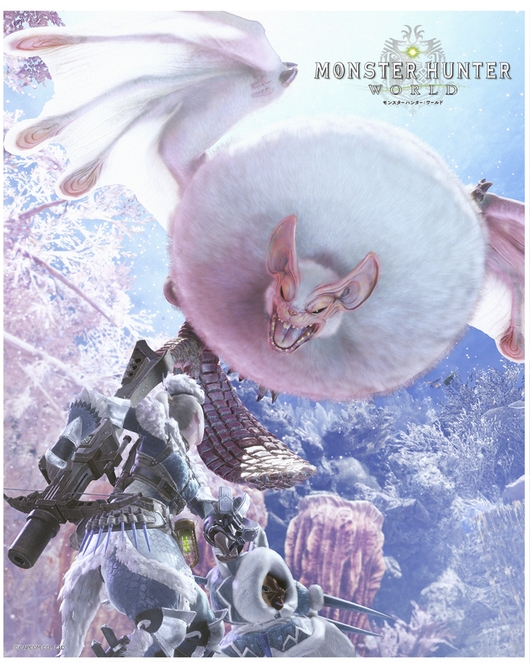 モンスターハンター：ワールド　F3キャンパスアート　パオウルム―