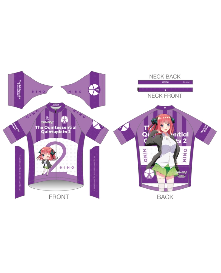 五等分の花嫁∬ サイクルジャージ【二乃Ver.】／ XXLサイズ | GOODSMILE ONLINE SHOP