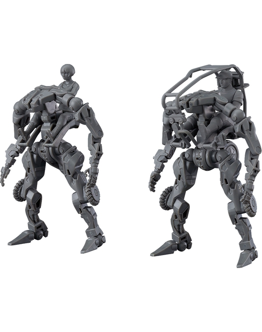 MODEROID 1/35 Multi-Purpose EXOFRAME (Gray)