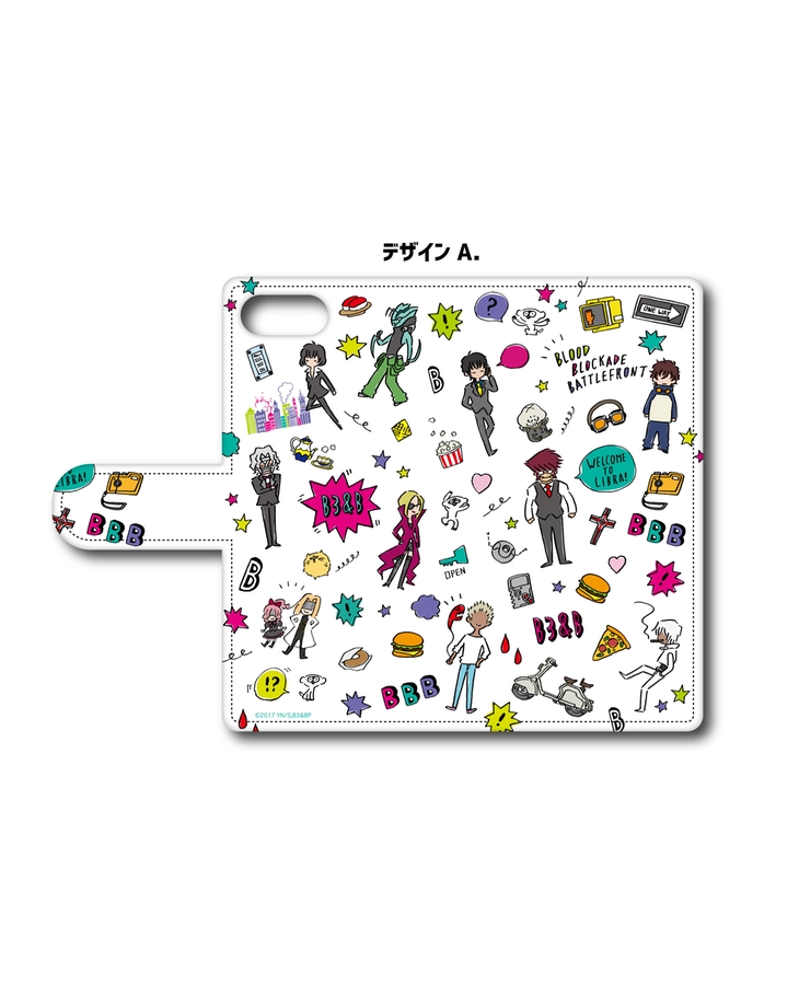 「血界戦線 & BEYOND」手帳型スマホケース A(iPhone5/5s/SE)