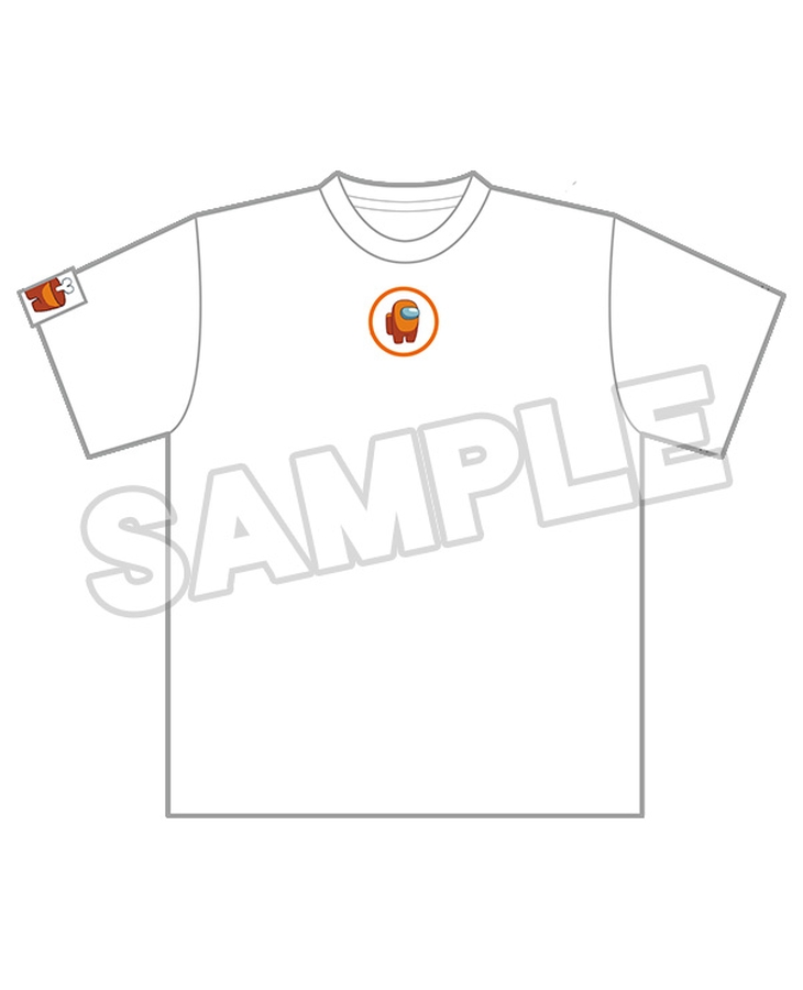 Among Us Nendoroid Plus T-Shirt Crewmate (Orange)