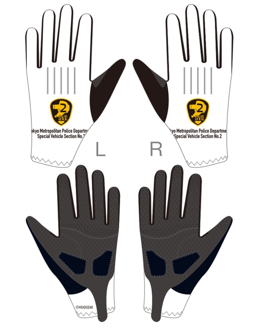 機動警察パトレイバー サイクルフルフィンガーグローブ（再販）