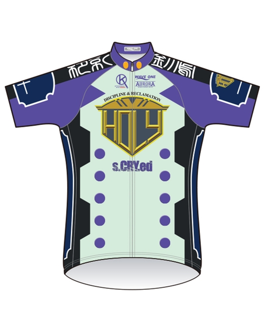 スクライド　劉鳳　サイクルジャージ　size L スクライド」サイクルジャージ【劉鳳Ver.】／ Sサイズ