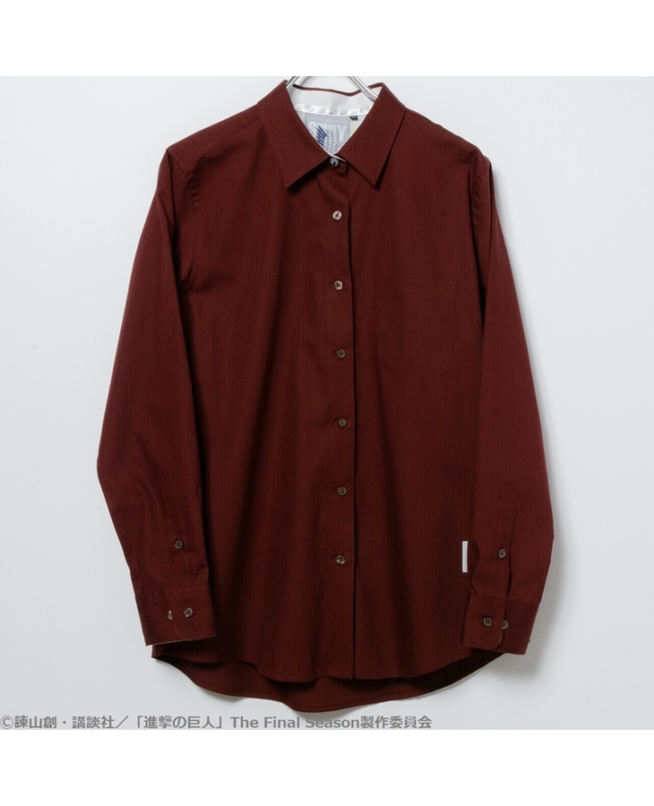 進撃の巨人 レディースシャツ ミカサ・アッカーマンモデル 進撃の巨人 レディースシャツ ミカサ・アッカーマンモデル