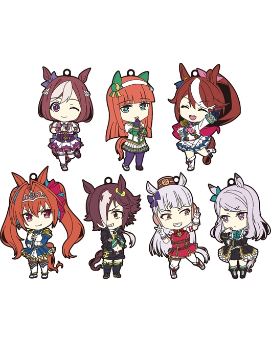 ウマ娘 プリティーダービー ねんどろいどぷらす トレーディングラバーキーホルダー（再販）