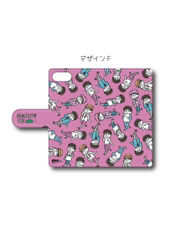 「おそ松さん」手帳型スマホケース(マルチL) F トド松
