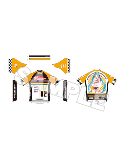 初音ミク GT参戦100戦記念 オムニバスアート サイクルジャージ レーシングミク 2010Ver. Art by 矢吹健太朗（再販）