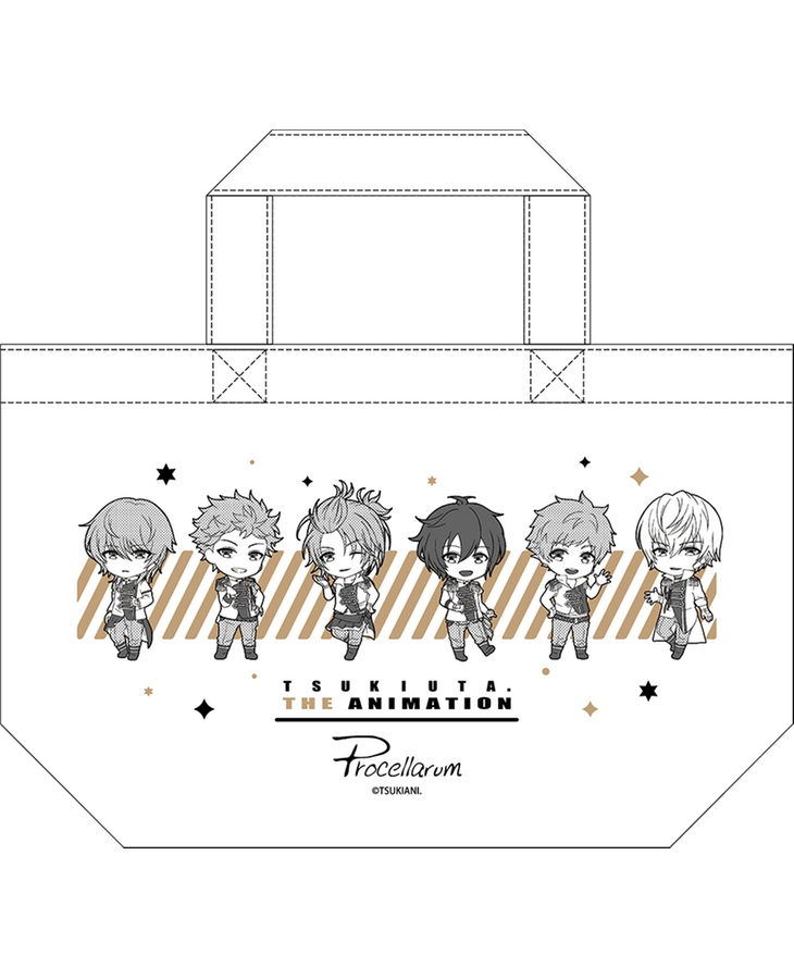 ねんどろいどぷらす ツキウタ。 THE ANIMATION ランチトートバッグ Procellarum