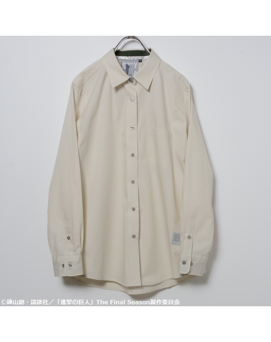 進撃の巨人 レディースシャツ ジャン・キルシュタインモデル