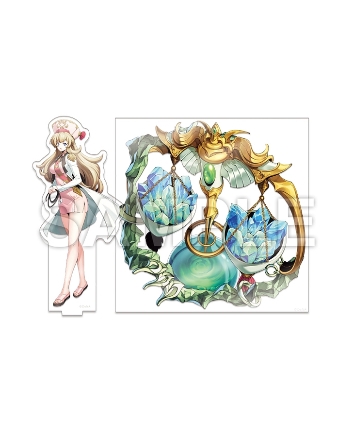 【共襲スタンプ缶バッジ対象商品】メギド72 ヴィータ＆メギド体アクリルセット 真4 ユフィール