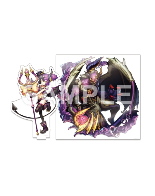 メギド72 ヴィータ＆メギド体アクリルセット 真62 インプ