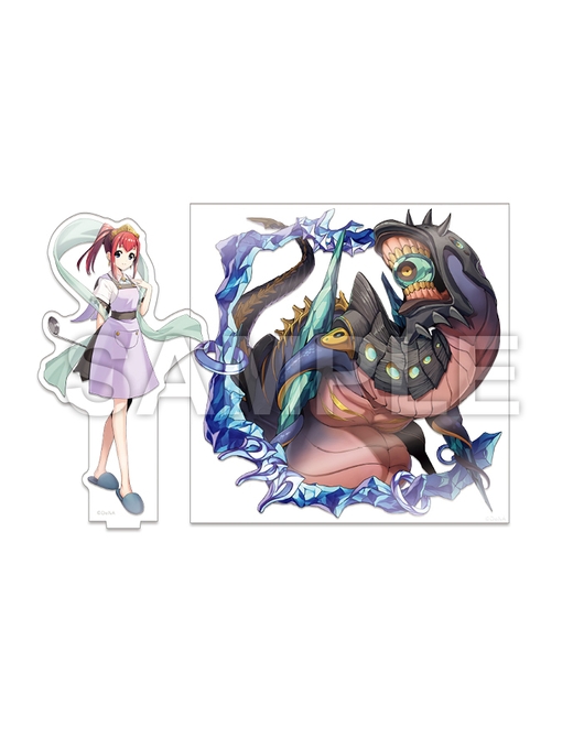 【共襲スタンプ缶バッジ対象商品】メギド72 ヴィータ＆メギド体アクリルセット 真17 ティアマト