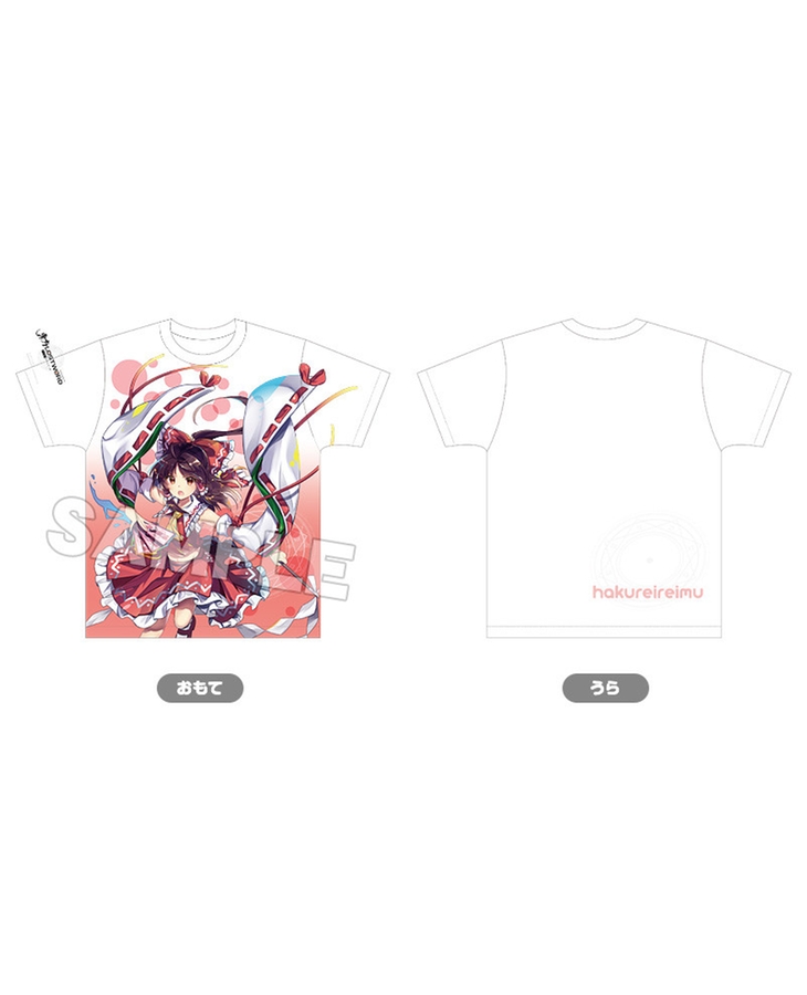 東方LOSTWORD フルグラフィック Tシャツ 博麗霊夢