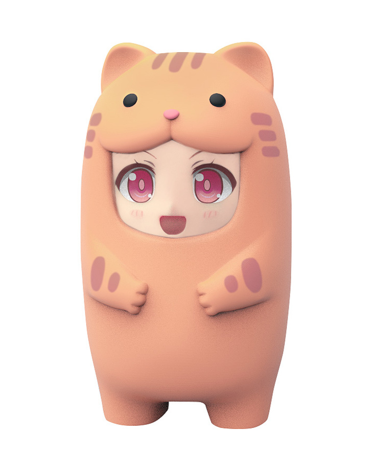 ねんどろいどもあ きぐるみフェイスパーツケース（トラねこ）