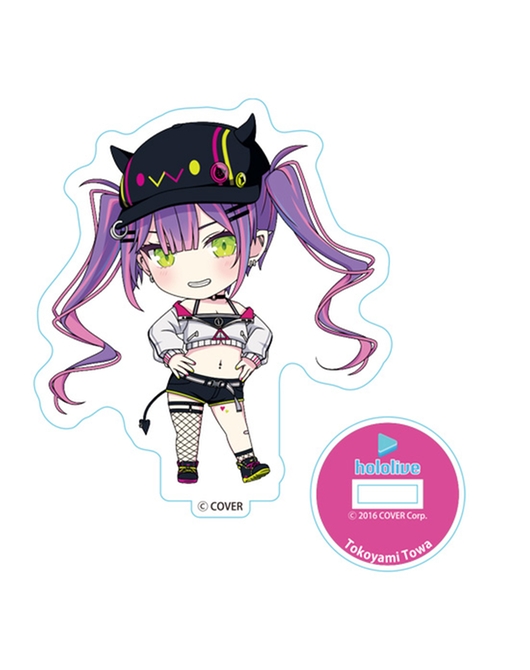 ホロライブ ねんどろいどぷらす アクリルスタンド 常闇トワ