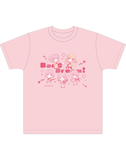 ねんどろいどぷらす BanG Dream!（バンドリ） Tシャツ