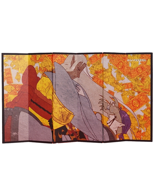 Mononoke Mini Folding Screen Ink Painting Medicine Seller's Otherself