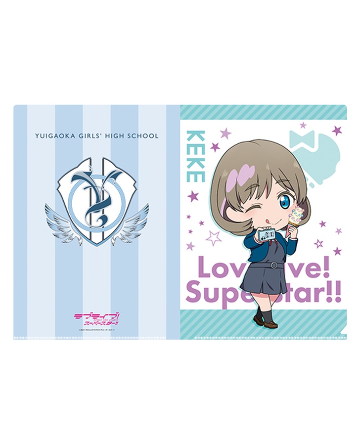 ラブライブ！スーパースター!! ねんどろいどぷらす クリアファイル 唐可可 冬制服