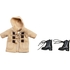 Nendoroid Doll Warm Clothing Set: Boots & Duffle Coat (Beige)